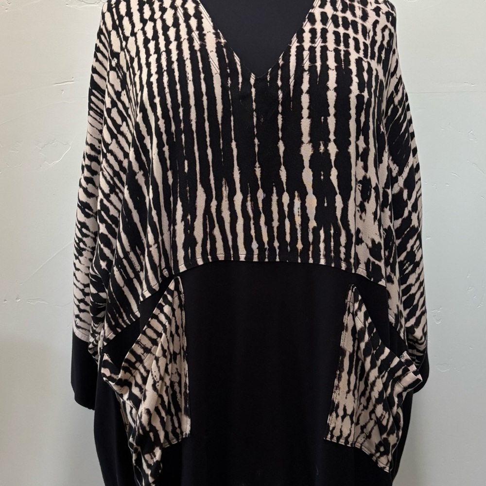 DAIRI cotton full figured tunic top NWT